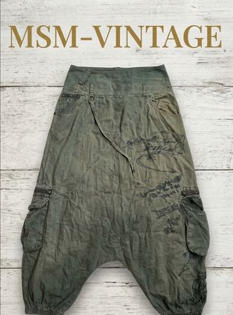 Vintage Desigual & Y2K Aesthetic Bundle: Cargo Pants, Mini, Midi & Maxi Skirts