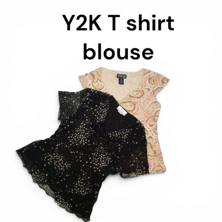 Y2K Tshirts blouse