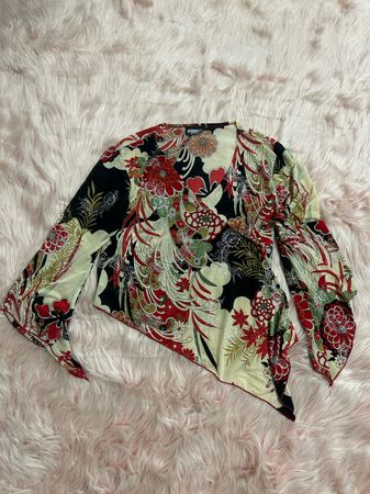 Top asimmetrici dichiarativi Y2K - [TS-0617]