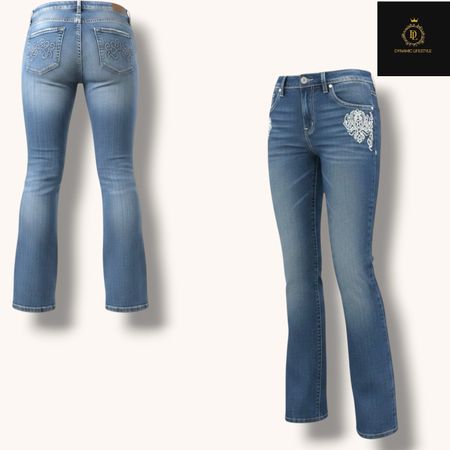 Flared jeans