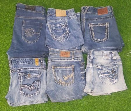HYDRAULIC AND OTHER MIX BRANDS MINI SHORTS (C 164)