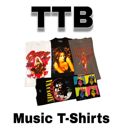 Music Print T-Shirts