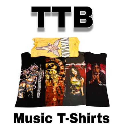 Music Print T-Shirts