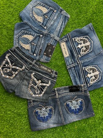 Apple bottoms &0ther Brands mini skirts &shorts y2k(BN 516)