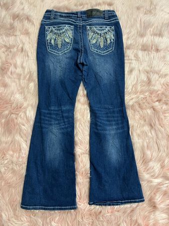 Y2K Embellished/Embroidered Jeans - [TS-0622]
