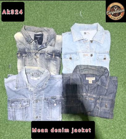 Mean denim jacket ak324