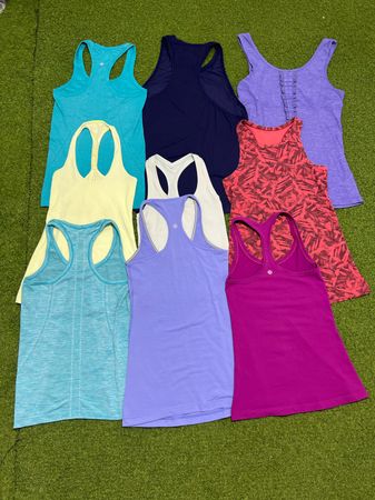 Yv467 Lululemon Mix Tank Tops 75P