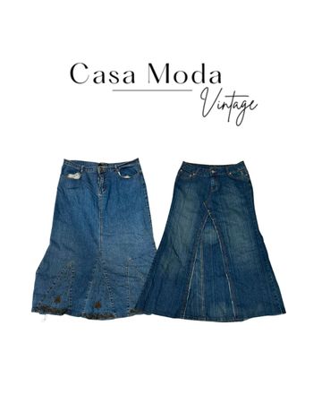 230626-31 Denim maxi skirts 10 pcs