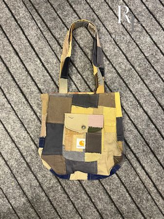 Bolsa Tote Patchwork Carhartt Reciclada