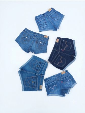 Vintage Levi's Denim Shorts Bundle(S-09)