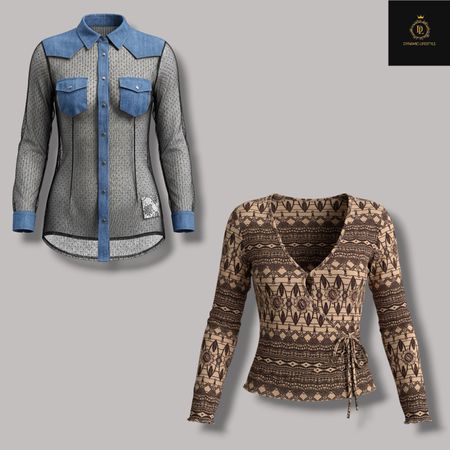 Y2k style mesh top full sleeve
