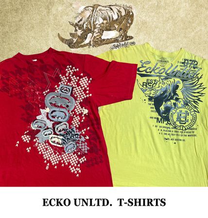 Ecko Unltd Hiphop Printed T-Shirts