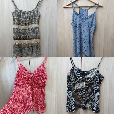 Y2K cami tops mix
