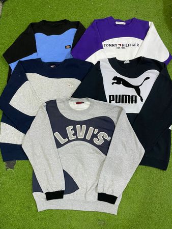 Upcycled Mixed branded sweatshirt #5-6