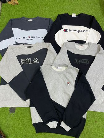 Upcycled Mixed branded sweatshirt #15-16