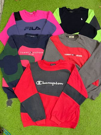 Upcycled Mixed branded sweatshirt #19-20