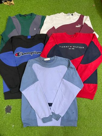 Upcycled Mixed branded sweatshirt #23+24