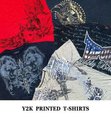 Printed Y2k T-Shirts