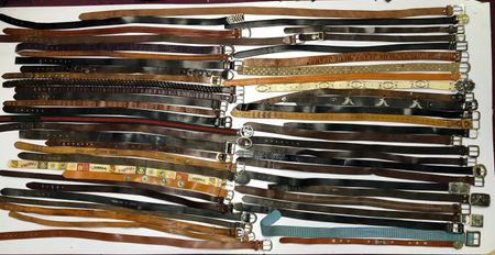 Vintage Leather Belts | vid 106