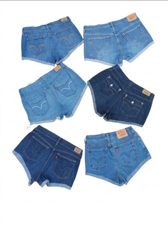 Assorted Levi's Denim Shorts Collection(S-12)