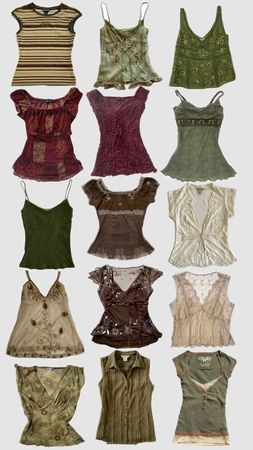 Hauts mixés Y2K