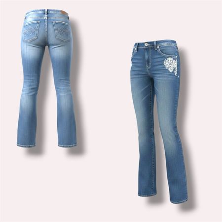 Straight jeans