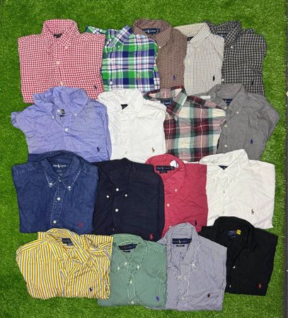 Ralph lauren button up shirts