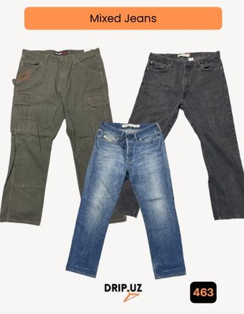 Mixed Jeans // Levi's, Wrangler, Diesel