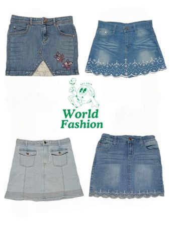 Women's Denim Skirt (WF001)