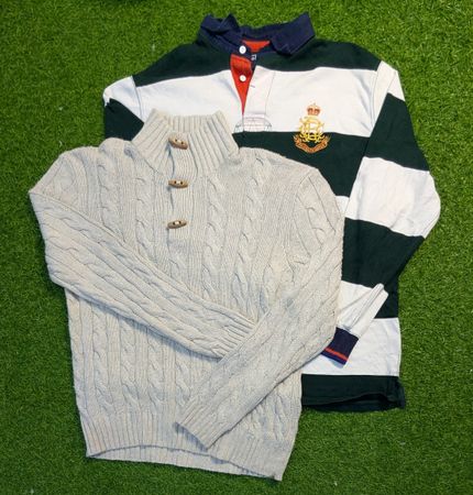 6488 - Ralph Lauren Sweaters,¼ Zip,Long Sleeves T-Shirts