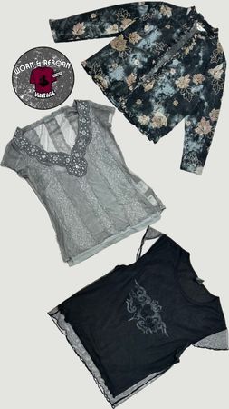 Y2k Fairycore blouse WR1885