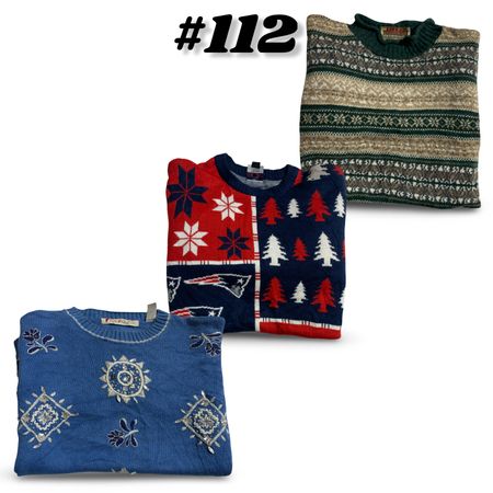 Christmas Sweater (brand) Almost Famous #112.
