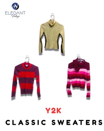Y2K Classic Sweaters - EV2133