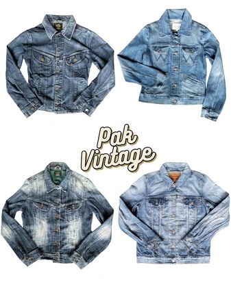 Denim L.L.W. jacket 7 pieces