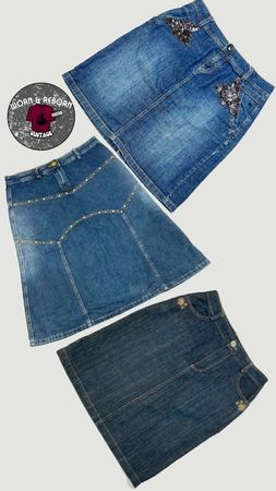 Y2k denim skirts WR1901