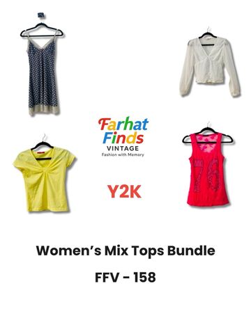 Y2K Women’s Tops Mix Bundle ( FFV - 158 )