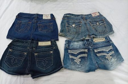 CR9600 Upcycled Mix Branded Shorts