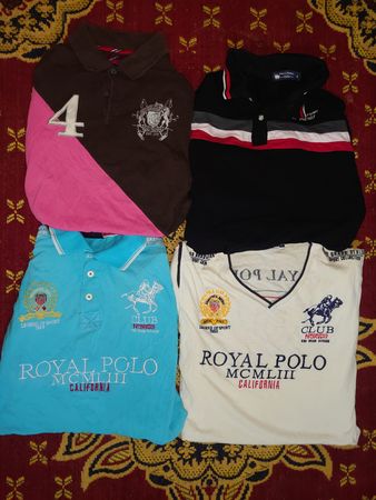 Ensemble de T-shirts Polo de Marque Premium | Couleurs Assorties