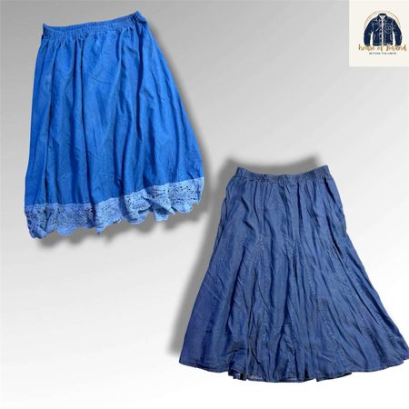 Mixed long skirts styles