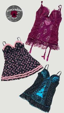 Y2k Baby doll tops WR1915