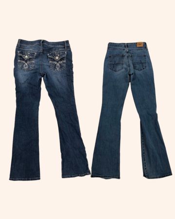 Y2K Flared Jeans (RSJ-117)