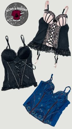 Y2k corsets WR1919