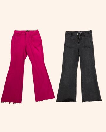 Y2K Flared Jeans (RSJ-119)