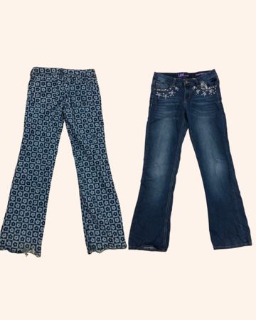 Y2K Flared Jeans (RSJ-122)