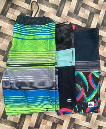 Quik silver,Billabong,O’Neill Surfwear swimming shorts