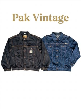Veste en denim vintage 10 pièces
