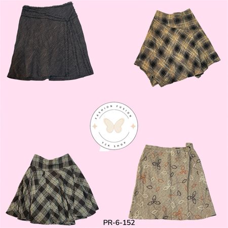 Classic Wool Skirt – Elegant Winter Essential (PR-6-152)
