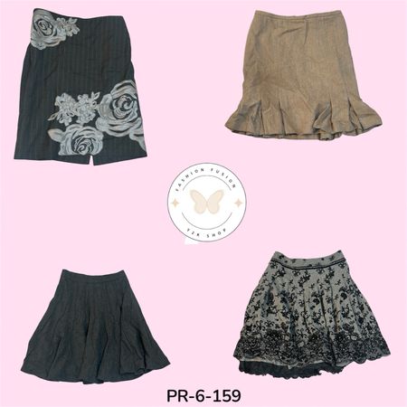 Y2K Mix Skirts – Vintage 2000s Aesthetic Collection (PR-6-159)