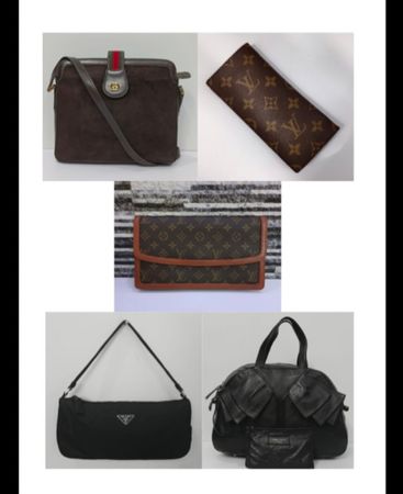 Louis Vuitton, Gucci, YSL & Prada Bundle