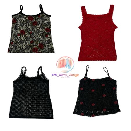 Y2K Camisole Tops (107)